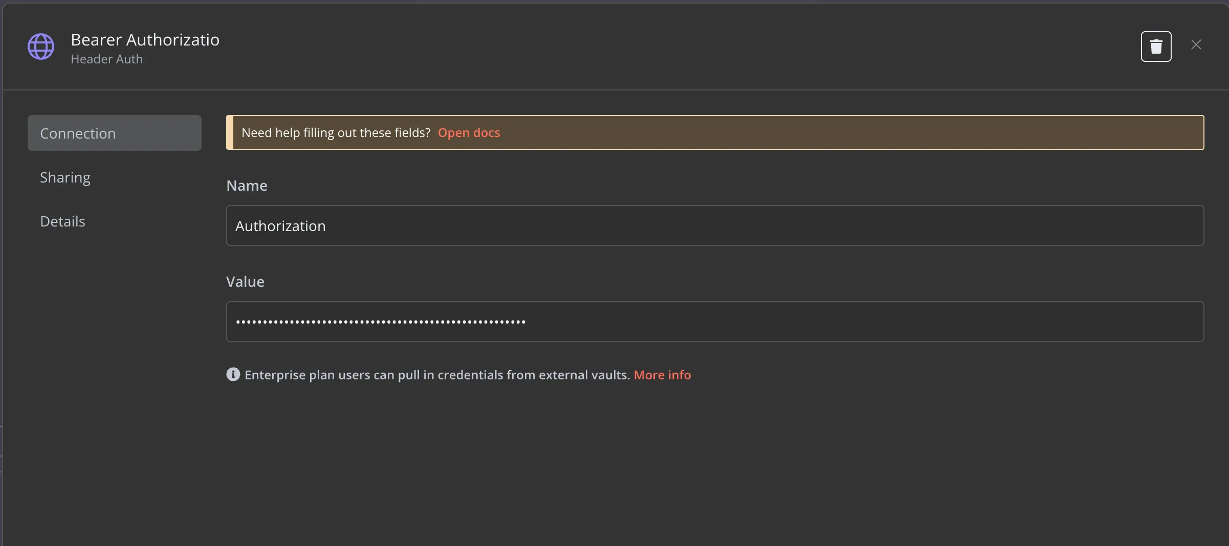 auth header