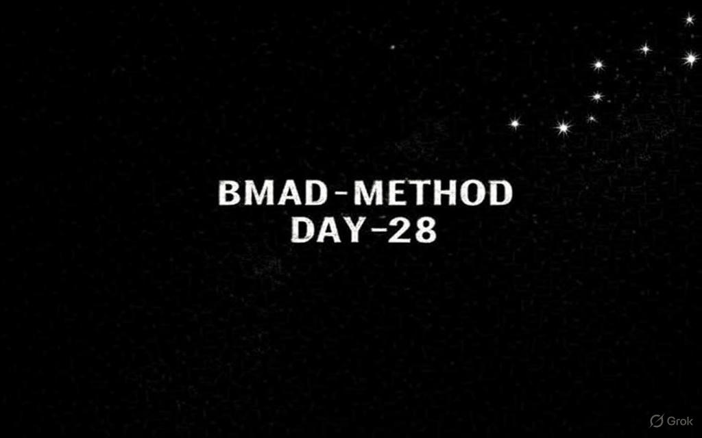 [Day 28] BMAD-Method v6 - part 3 - BMB