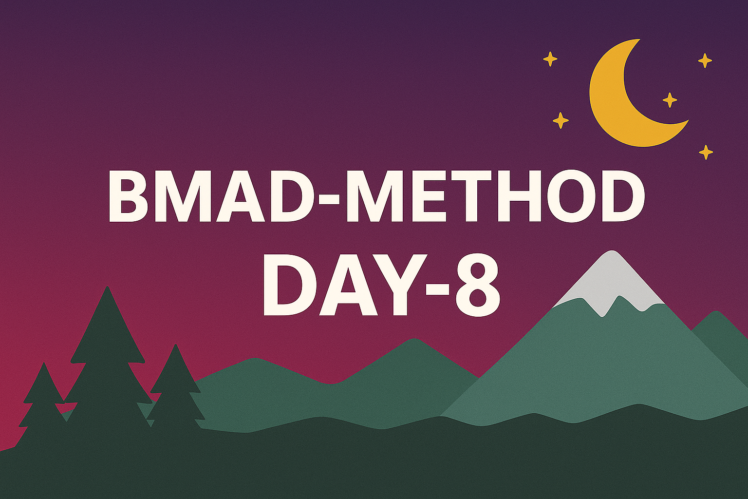 [Day 8] BMAD-Method - FastAPI Backend and user management