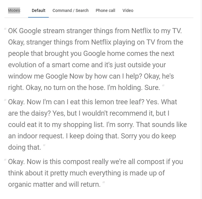 Demo default