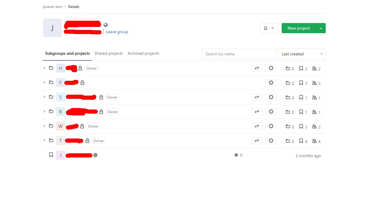 gitlab setting